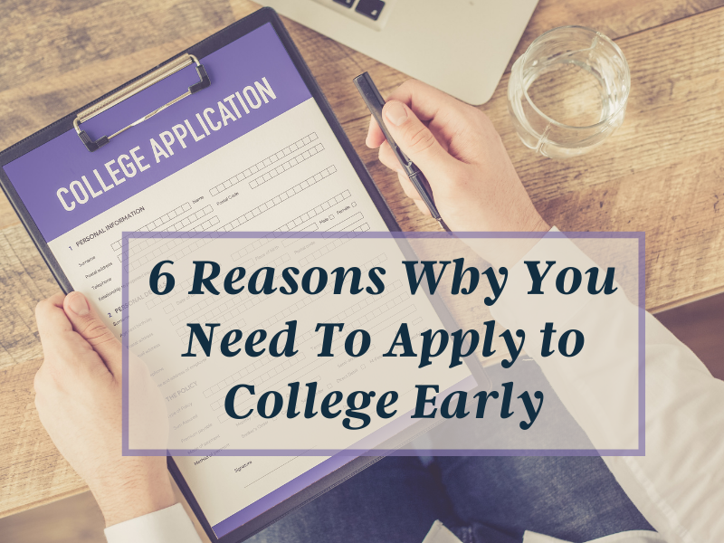 apply early to college