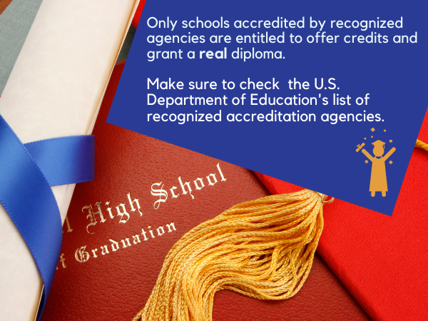 Online HS Accreditation fact 1